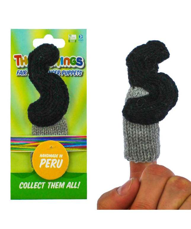 Number Five Finger Puppet