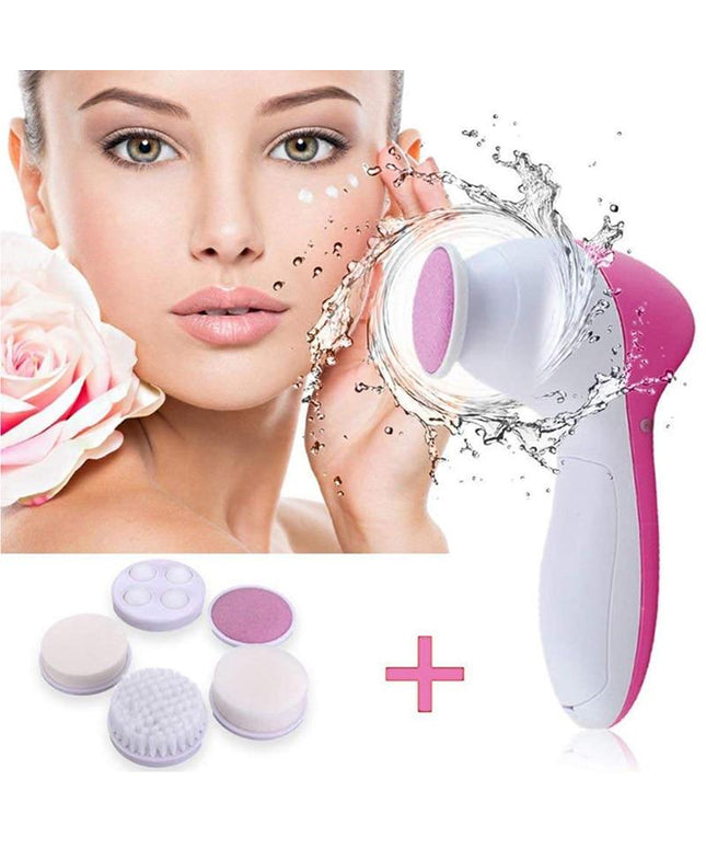 5 in 1 Face Massage Cleansing Brush Set