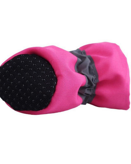 Dogs Winter Warm Shoes 4 PCS Set