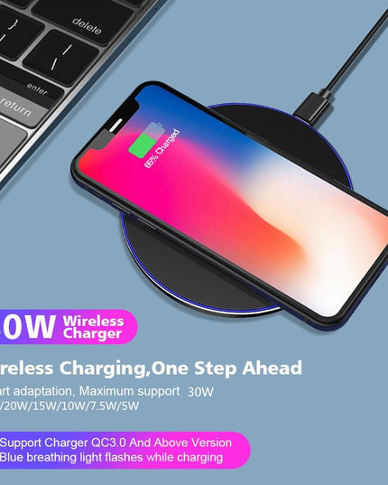 Dragon W9 30W Wireless Charging Pad