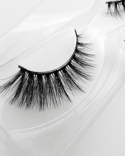 Mink Eye Lashes Wholesale 20/30/40/100 PCS  Mink Fluffy Fake Eyelashes