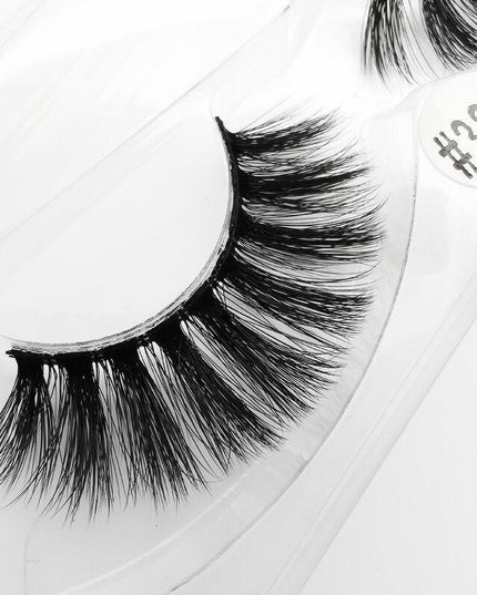 Mink Eye Lashes Wholesale 20/30/40/100 PCS  Mink Fluffy Fake Eyelashes