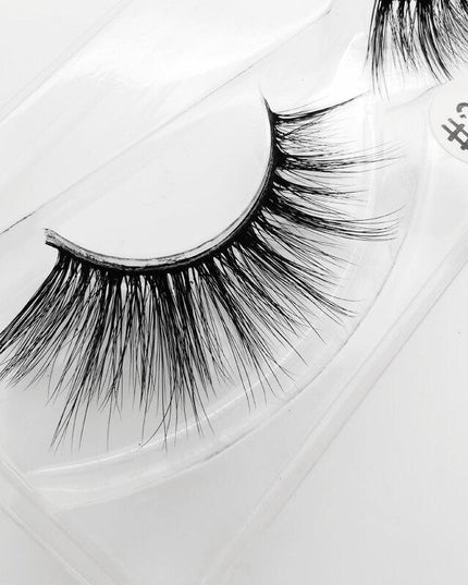 Mink Eye Lashes Wholesale 20/30/40/100 PCS  Mink Fluffy Fake Eyelashes