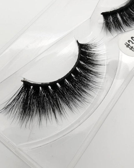 Mink Eye Lashes Wholesale 20/30/40/100 PCS  Mink Fluffy Fake Eyelashes