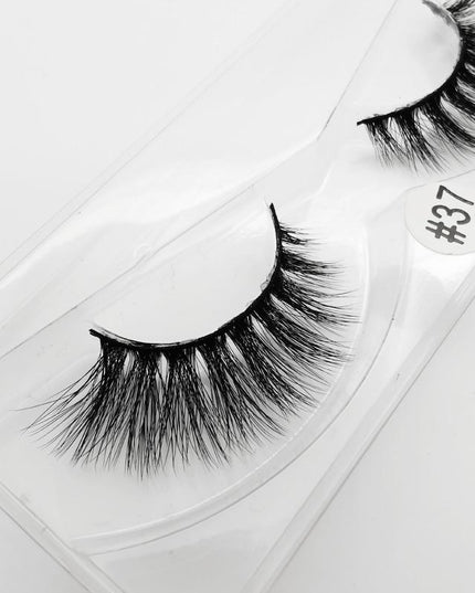 Mink Eye Lashes Wholesale 20/30/40/100 PCS  Mink Fluffy Fake Eyelashes