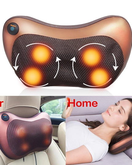 Portable 4 heads Massage Pillow