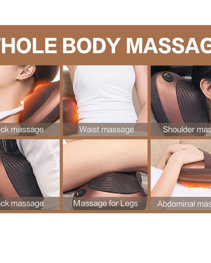 Portable 4 heads Massage Pillow