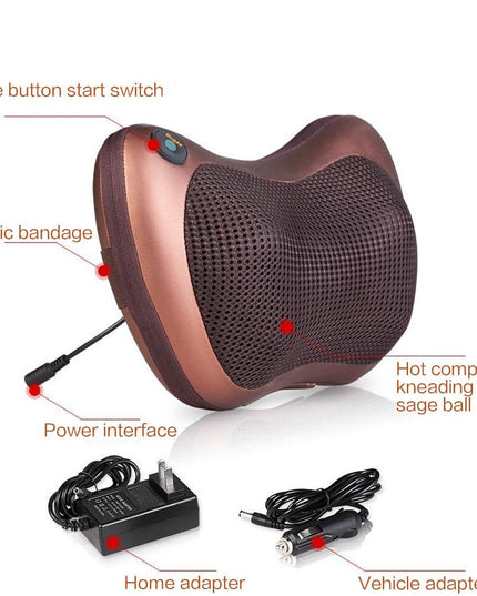 Portable 4 heads Massage Pillow