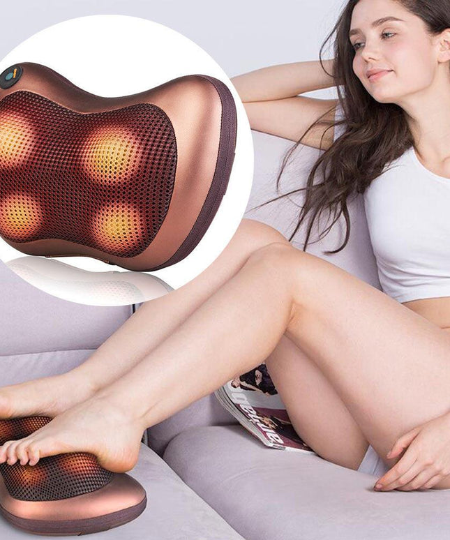Portable 4 heads Massage Pillow