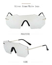 White lens / Silver