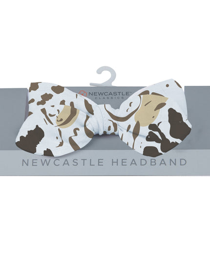Animal Print Bamboo Baby Headband