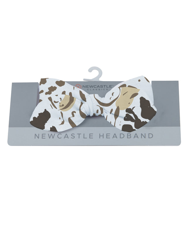 Animal Print Bamboo Baby Headband