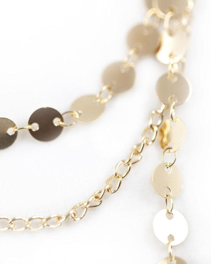 Three Layer Lariat Necklace