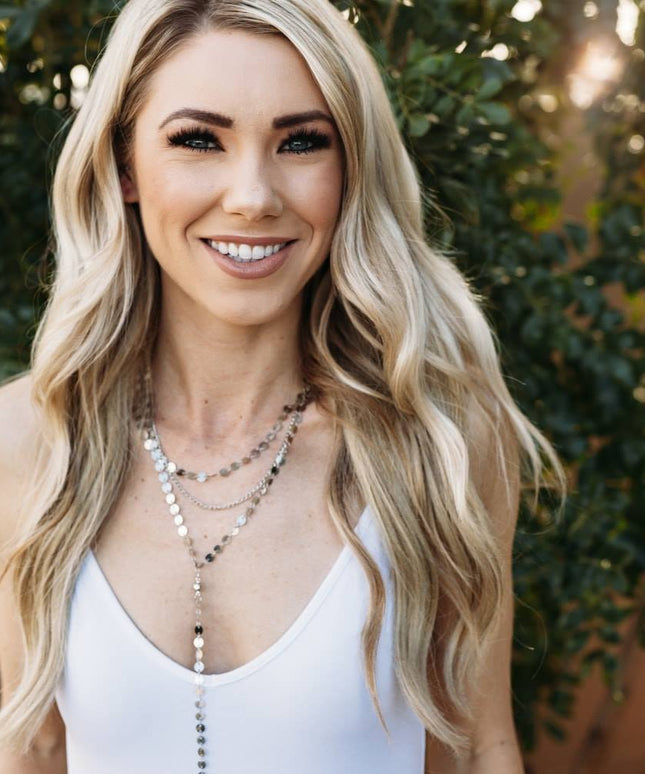 Three Layer Lariat Necklace