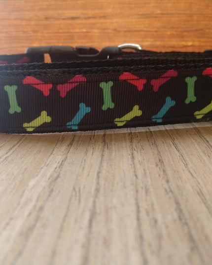 Leash/ Large/ Colorful Bones