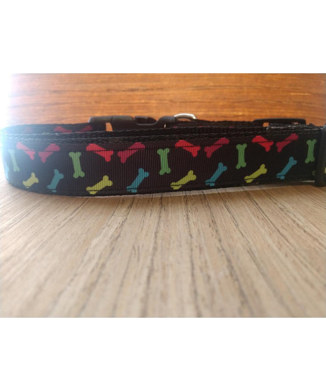 Leash/ Large/ Colorful Bones